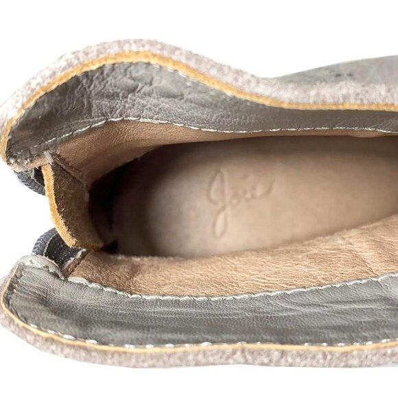 JOIE Lucy Suede Studded Zip Bootie - Picture 8 of 9